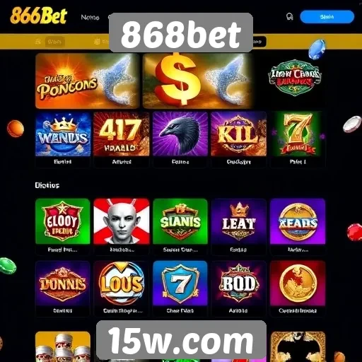868bet amplia sua oferta de jogos de cassino online
